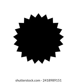 Vector de icono de insignia. Icono de premios. Lograr. Sello