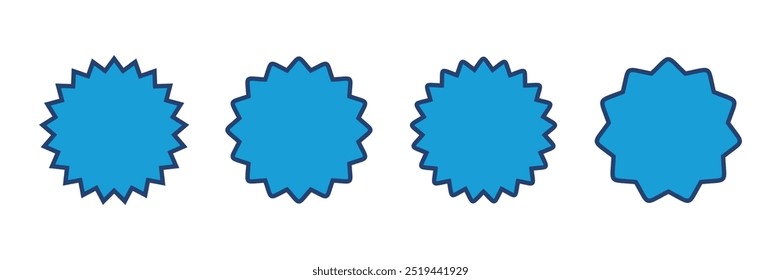 Vektorsymbol des Badges. Auszeichnungen-Symbol. Erreichen. Stempel