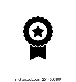 Badge icon vector. Awards icon vector. Achieve sign and symbols. Stamp