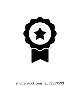 Badge icon vector. Awards icon vector. Achieve sign and symbols. Stamp