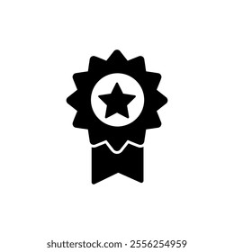 Badge icon vector. Awards icon vector. Achieve sign and symbols. Stamp