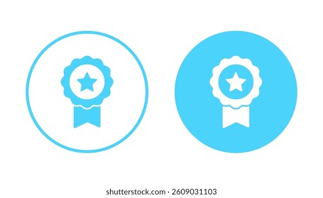Badge icon vector. Awards icon vector. Achieve sign and symbols. Stamp