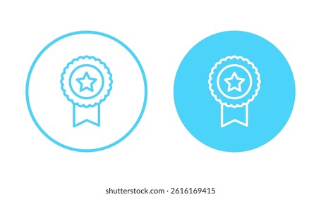 Badge icon vector. Awards icon vector. Achieve sign and symbols. Stamp