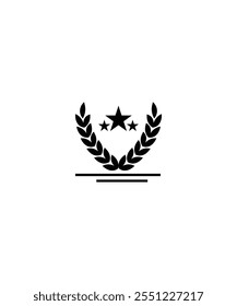 badge icon, vector best flat icon.