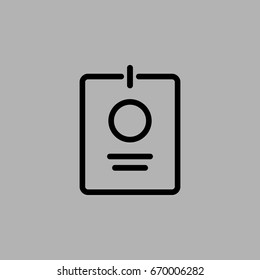 badge icon vector, can be used for web and mobile design.
