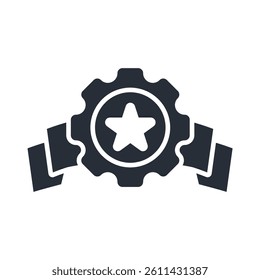 badge icon. vector. Editable stroke.linear style sign for use web design,logo.Symbol illustration.