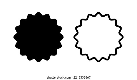Badge icon vector illustration. Awards icon vector. Achieve sign and symbols