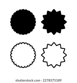 Badge icon vector illustration. Awards icon vector. Achieve sign and symbols