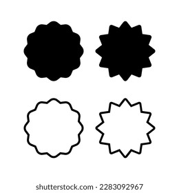 Badge icon vector illustration. Awards icon vector. Achieve sign and symbols