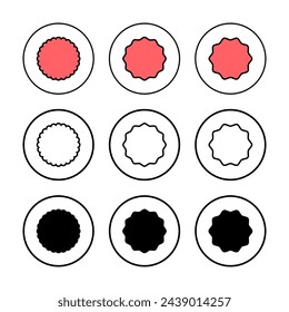 Badge icon vector illustration. Awards icon vector. Achieve sign and symbols