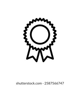 Badge icon vector illustration. Awards icon vector. Achieve sign and symbols. Stamp