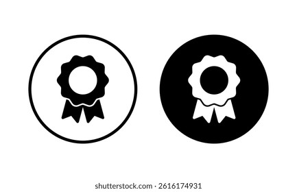 Badge icon vector illustration. Awards icon vector. Achieve sign and symbols. Stamp