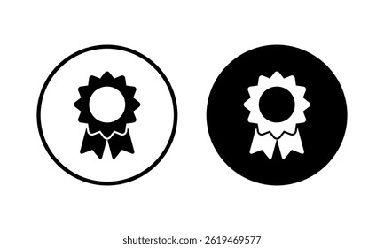 Badge icon vector illustration. Awards icon vector. Achieve sign and symbols. Stamp
