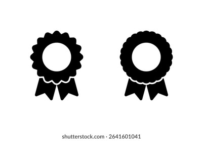 Badge icon vector illustration. Awards icon vector. Achieve sign and symbols. Stamp