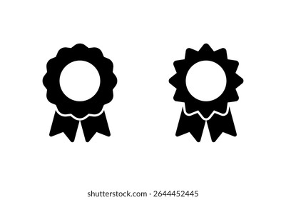 Badge icon vector illustration. Awards icon vector. Achieve sign and symbols. Stamp