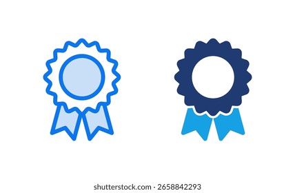 Badge icon vector illustration. Awards icon vector. Achieve sign and symbols. Stamp