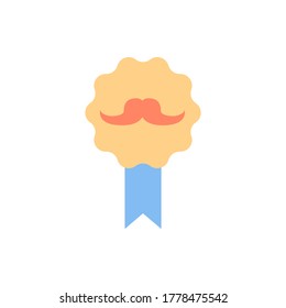 imagen vectorial de icono de botón estilo plano. conjunto de iconos del día del padre.