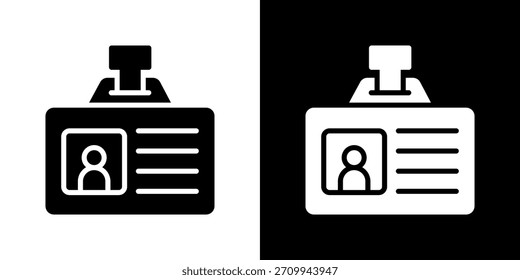 Ilustración vectorial de icono de insignia. Diseño De Estilo Plano Creado Para Una Flexibilidad Creativa En Versiones Claras Y Oscuras.