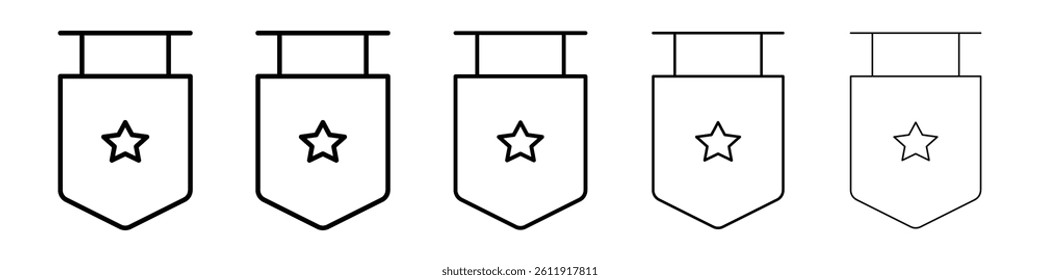 Badge icon Vector logo sign