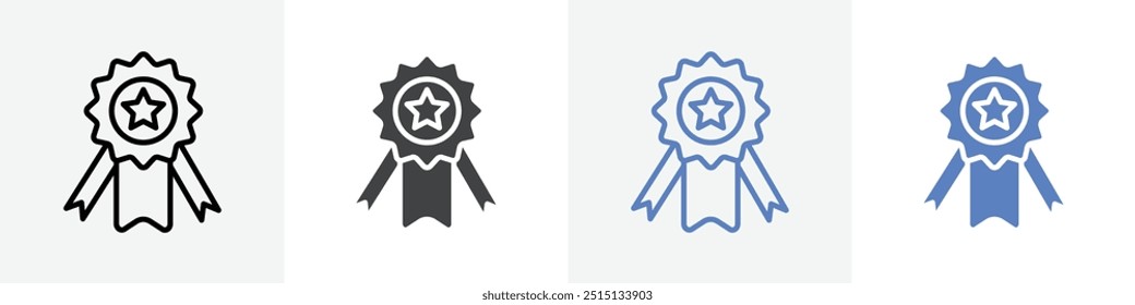 badge icon vector set use for web ui or app