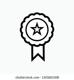 Badge Icon - Vector, Sign and Symbol for Design, Presentation, Website or Apps Elements.