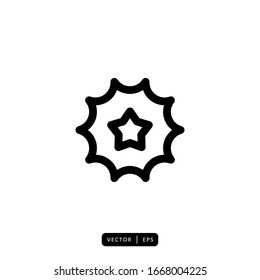 Vector de iconos de distintivo - Signo o símbolo