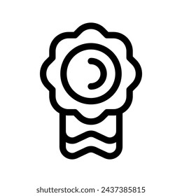 Ilustración de diseño de símbolo vectorial de icono de insignia