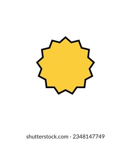 Badge icon vector for web and mobile app. Awards icon vector. Achieve sign and symbols