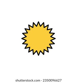 Badge icon vector for web and mobile app. Awards icon vector. Achieve sign and symbols