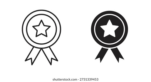 Ícones de emblema. Coleção de vetores de ícones de tópicos. ilustrações simples