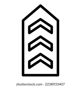 Icono de arma del ejército de íconos perfecto. Signo de iconos de la colección moderna para el concepto móvil y el diseño de aplicaciones web.
