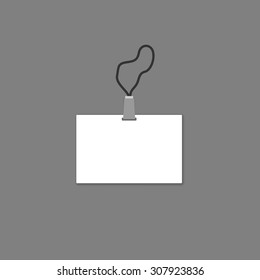Badge isolated 