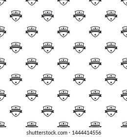Badge knight pattern seamless vector repeat geometric for any web design