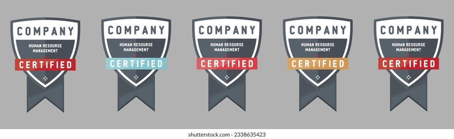 badge label, logo, stamp vector. for new business product. editable text space banner.