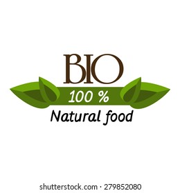 badge and labels elements for organic food and drink. Organic, bio, natural, eco, logo vector