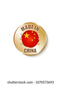 Badge made in China