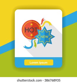 badge medal flat icon