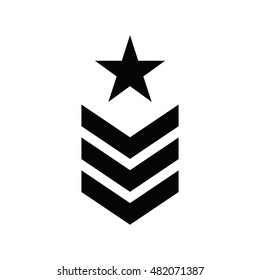 Badge military icon