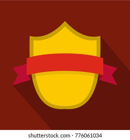 Badge modern icon. Flat illustration of badge modern vector icon for web