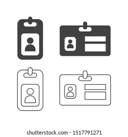 
Badge. Badge with name icons vector