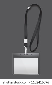 badge on a dark background for your design Vector