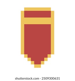 pixel art emblema para suas necessidades