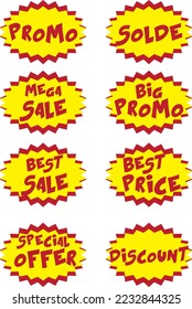 Badge promo solde price sale