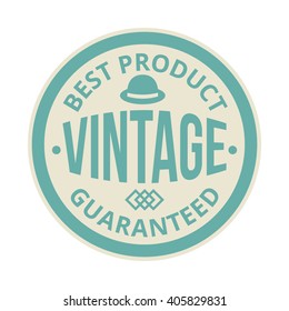 Badge Retro Premium Design Template.