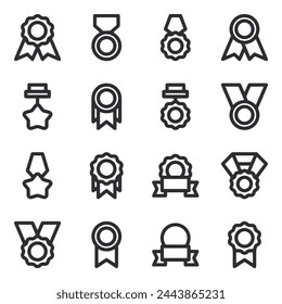 Badge and Reward icon set