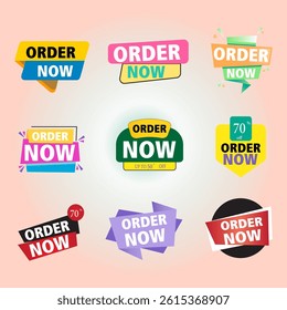badge sale banner order now