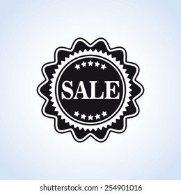 badge sale.vector illustration.
