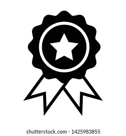 badge in school icon vector