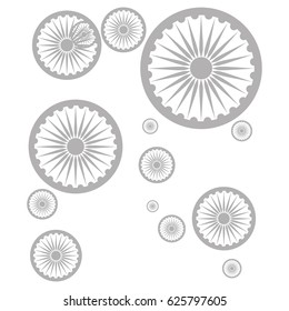 badge seamless pattern design
