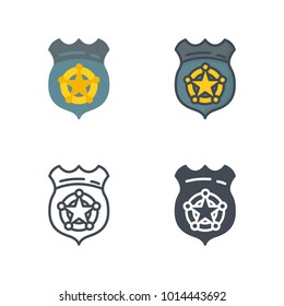Badge service icon